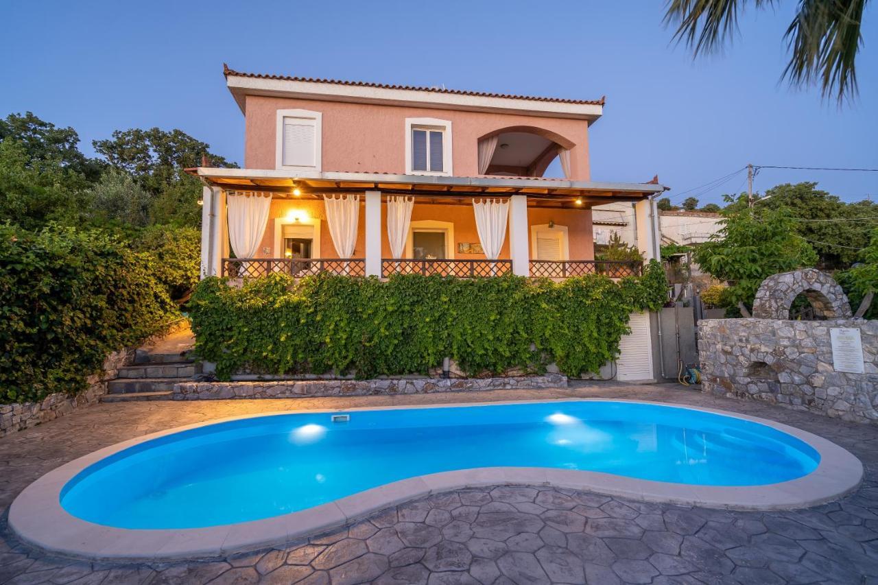 Dryades Villa Armenoi  Bagian luar foto
