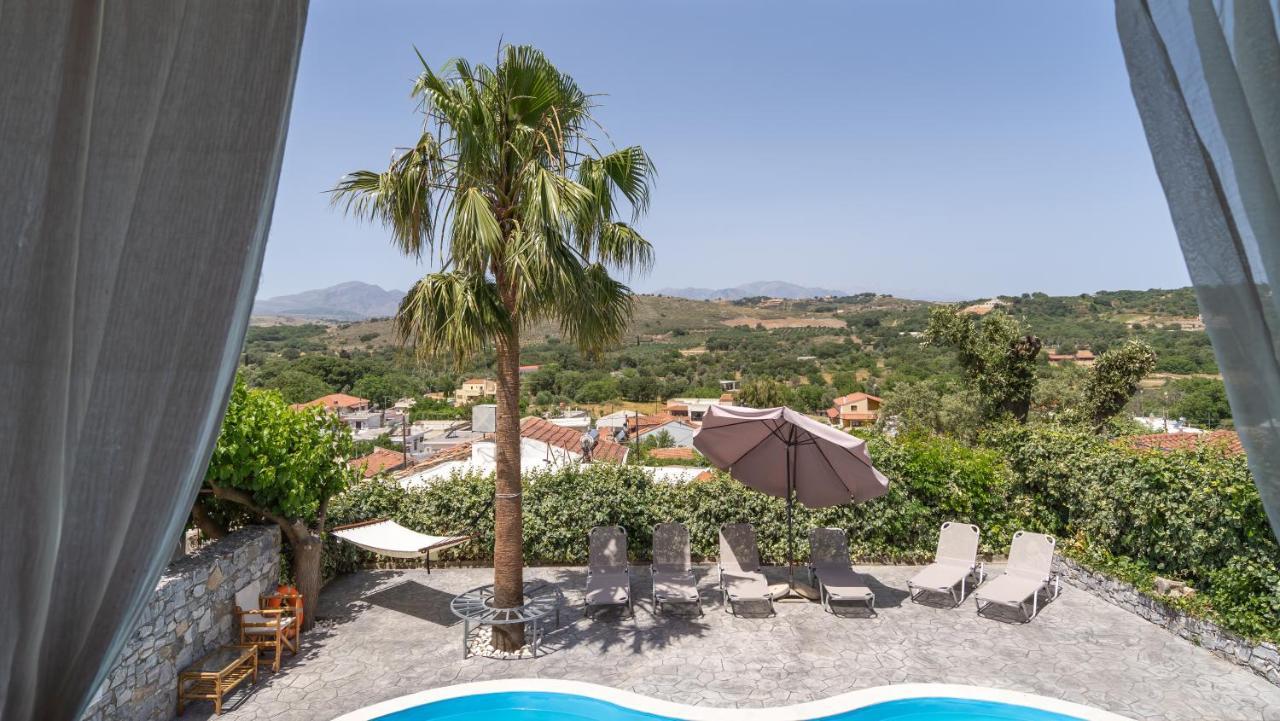 Dryades Villa Armenoi  Bagian luar foto