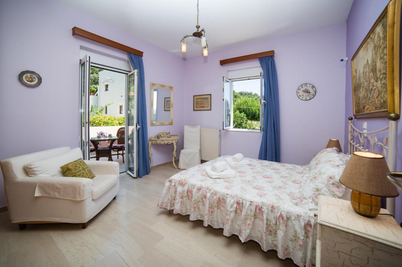 Dryades Villa Armenoi  Bagian luar foto