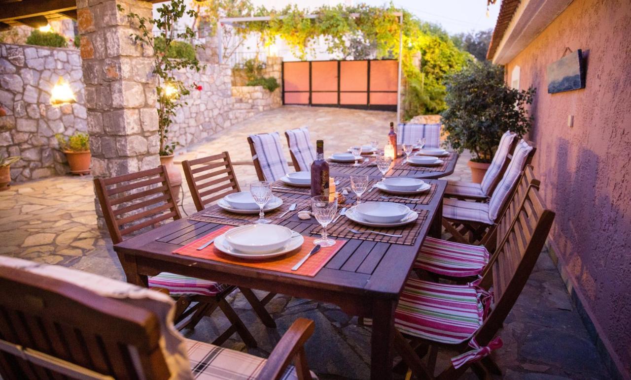 Dryades Villa Armenoi  Bagian luar foto