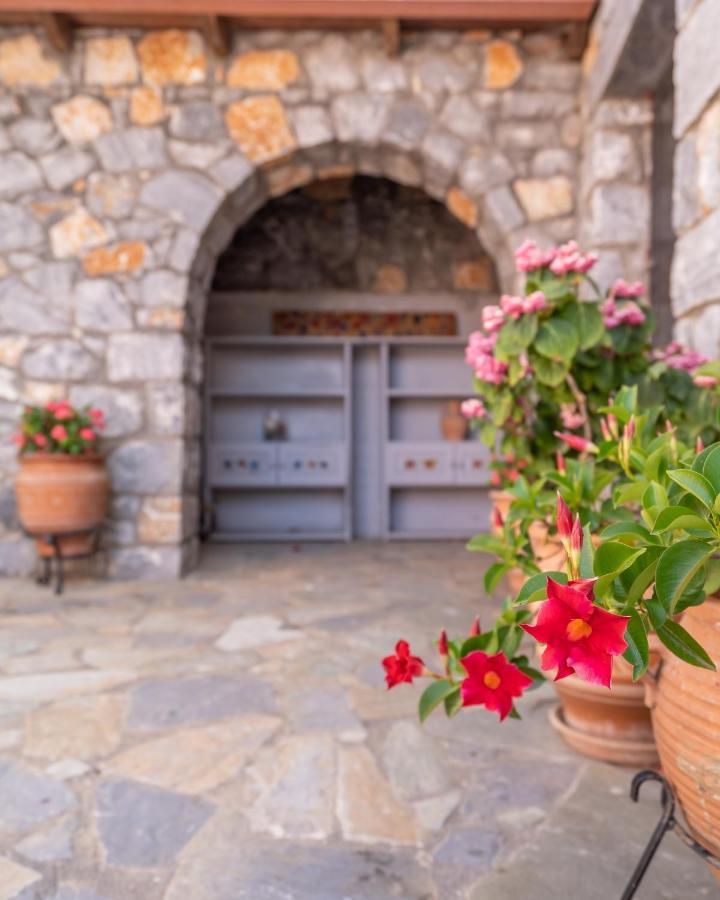 Dryades Villa Armenoi  Bagian luar foto