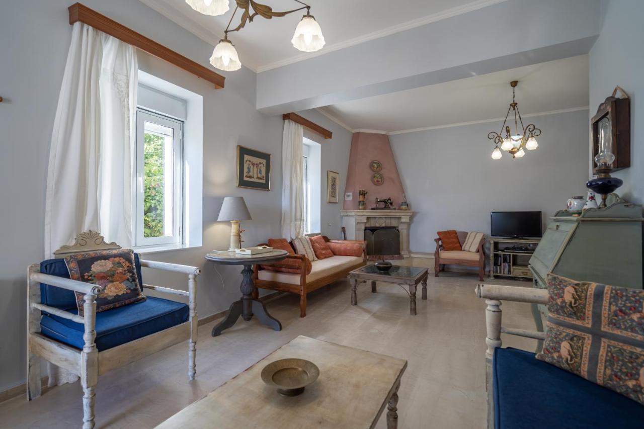 Dryades Villa Armenoi  Bagian luar foto