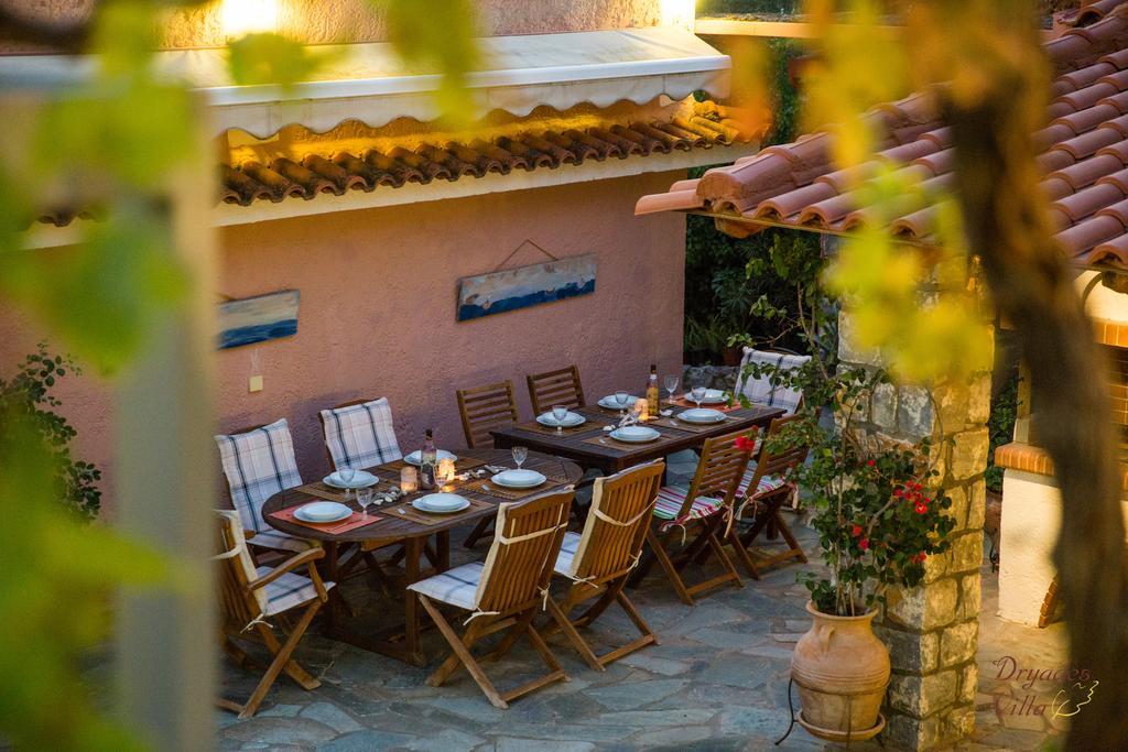 Dryades Villa Armenoi  Ruang foto