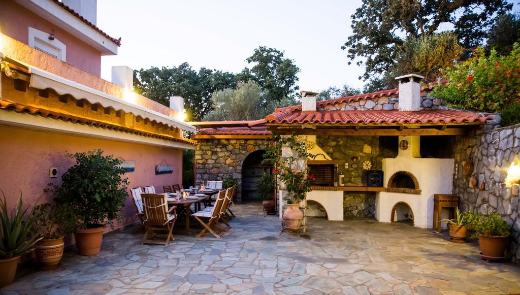 Dryades Villa Armenoi  Bagian luar foto